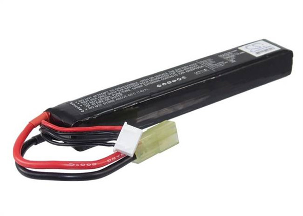 Battery for Airsoft Guns CS-LP110C18MT LP110S3C013 11.1v 1100mAh 12.21Wh