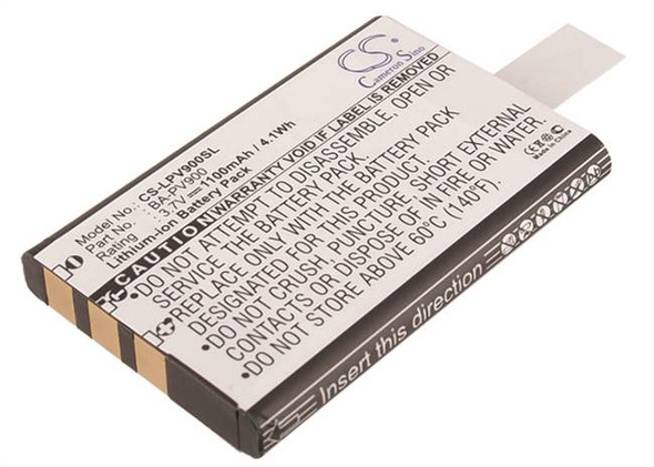 Battery for Lawmate PV-900 EVO HD PV-900FM BA-PV900 Recorder CS-LPV900SL 1100mAh