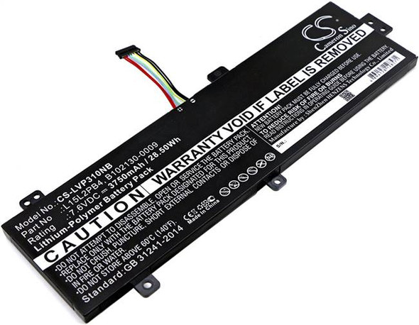 Battery for Lenovo ideapad 310-15 15ISK 5B10K87720 5B10K87722 L15M2PB3 L15M2PB5