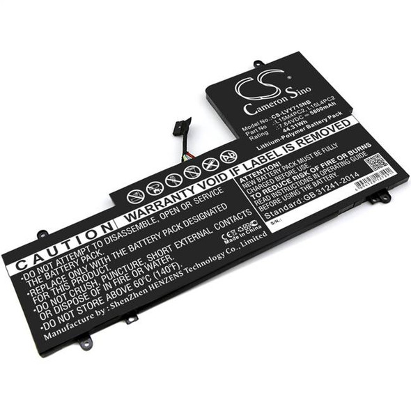 Battery for Lenovo Yoga 710-14 710-14IKB 5B10K90778 5B10K90802 L15L4PC2 L15M4PC2