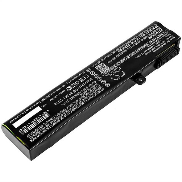 Battery for MSI GE62 GL72 GP62 2QC-264XCN MS-1792 PE60 PE70 3ICR19/66-2 BTY-M6H