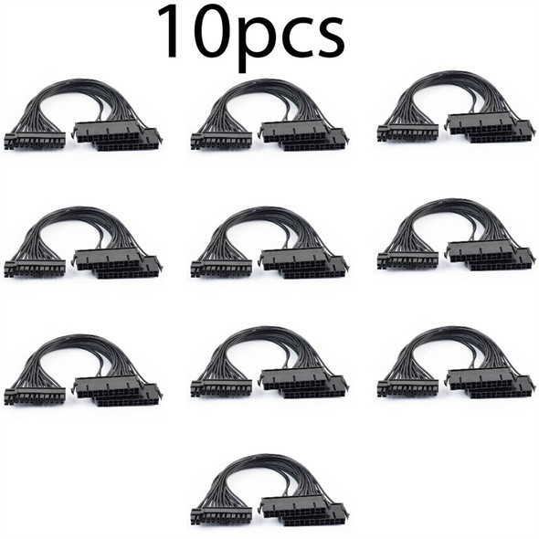 10 Pack 24Pin Multi PSU ATX Power supply adapter cable for Mining QTY 10