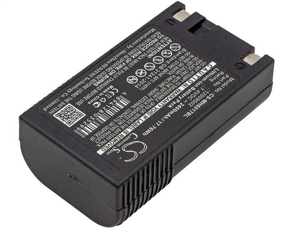 Battery for Monarch 12009502 Paxar 120095 Handiprinter 6017 6032 Pathfinder 6039