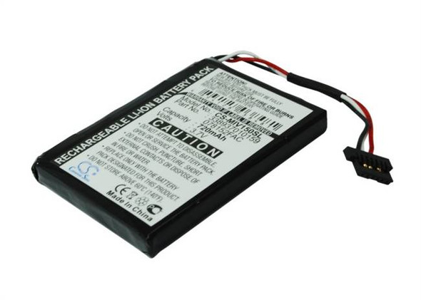 GPS Battery for Mitac 078512FAC 338937010159 Mio Moov 150 CS-MIV150SL 720mAh