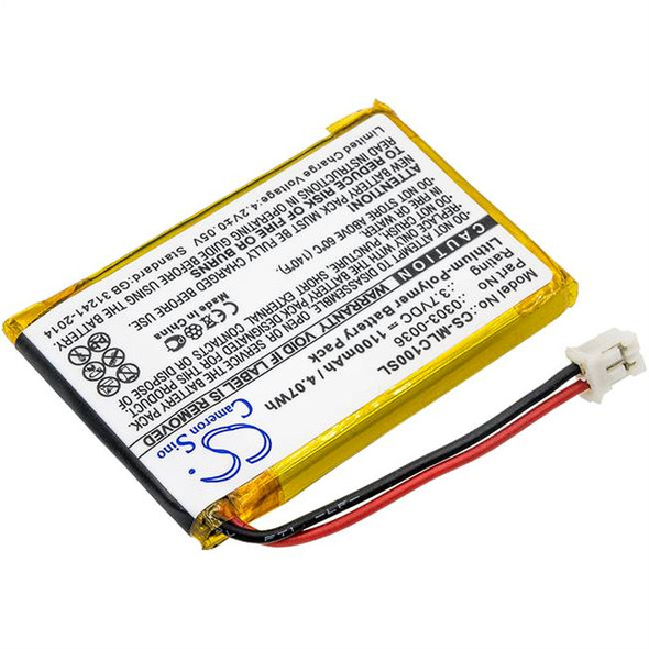 Battery for Minelab CTX 3030 WM-10 GPZ 7000 WM10 WM12 0303-0036 CS-MLC100SL