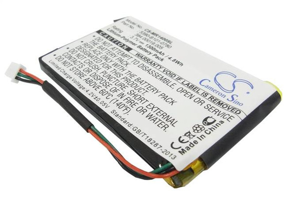 Battery for Magellan 5390-B101-0780 RoadMate 1400 1412 1430 1445 1475T 1470 GPS