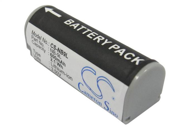 Battery for Canon IXUS 1000 HS IXY 1 3 PowerShot 530 SD4500 IS SD4500IS NB-9L