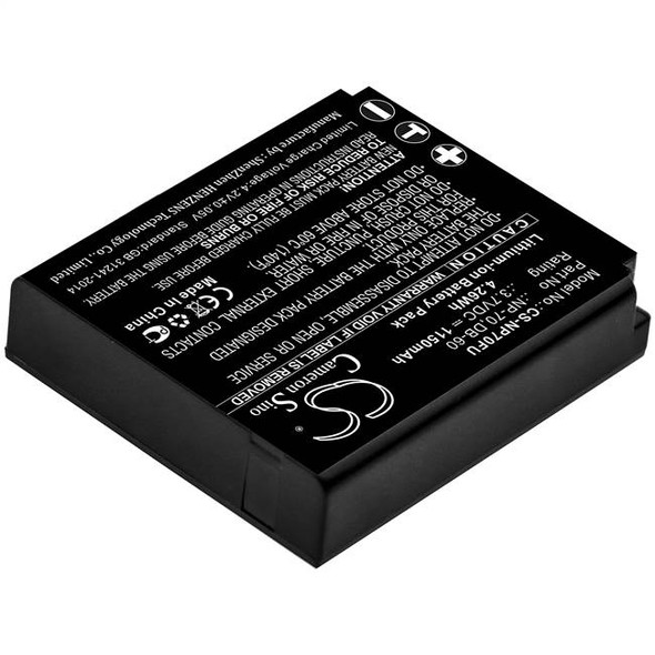Battery for Panasonic CGA-S005 CGA-S005A Fujifilm NP-70 BP-DC4 Ricoh DB-60 DB-65