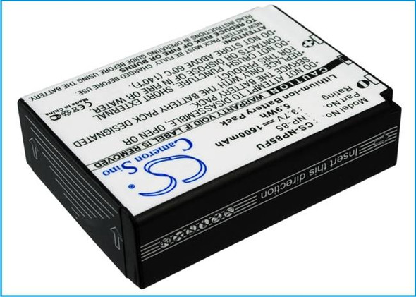 Battery for Fujifilm Finepix F305 FinePix SL1000 SL240 SL260 SL280 SL300 NP-85