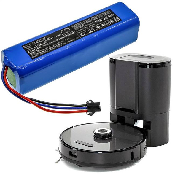 Battery for Proscenic M26-4S2P M6 M7 M8 Pro Lenovo LR1 Kyvol Cybovac S31 5200mAh Battery for Proscenic M26-4S2P M6 M7 M8 Pro Lenovo LR1 Kyvol Cybovac S31 5200mAh