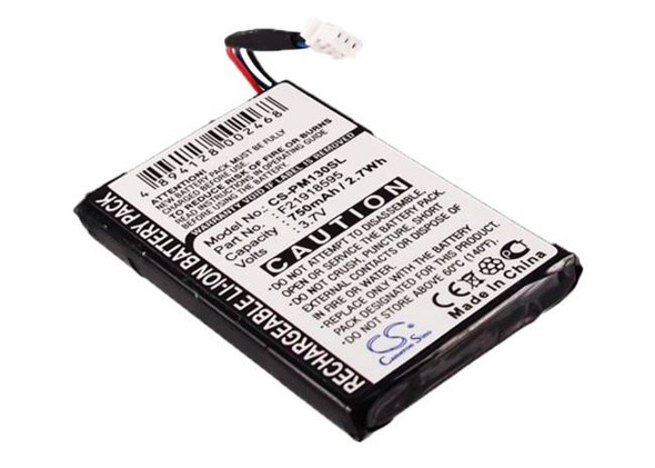 Battery for Palm M130 M135 F21918595 Pocket PC PDA CS-PM130SL 3.7v 750mAh 2.78Wh