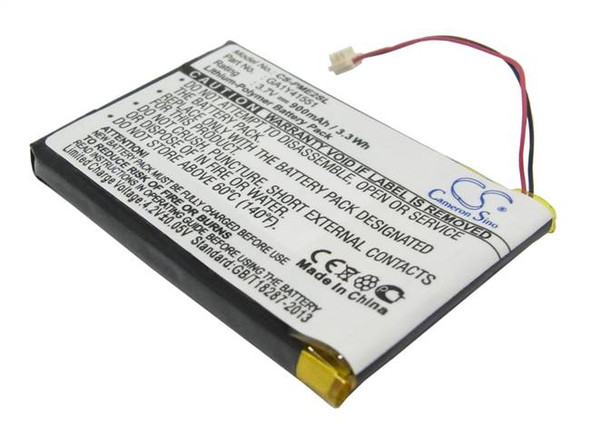 Battery for Palm Tungsten E2 GA1Y41551 Pocket PC PDA CS-PME2SL 3.7v 900mAh 3.3Wh