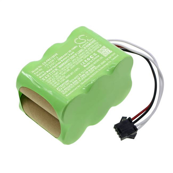 Battery for Pyle PUCRC15 PUCRC15BAT PUCRC17 Pure FD-RSW-7.2 CS-PRC150VX 2800mAh