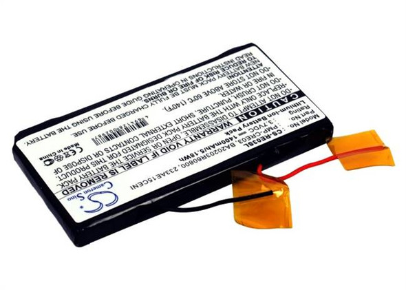 Battery for Creative Labs Nomad Jukebox Zen 233AE15CENI PMP-CRE03 DAP-HDD004