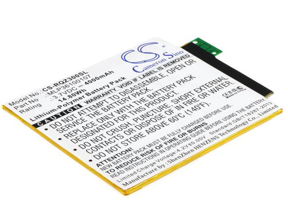 Battery for Verizon Ellipsis 8 Kids LTE QTAQZ3 QTAQZ3KID MLP36100107 SQU-1408