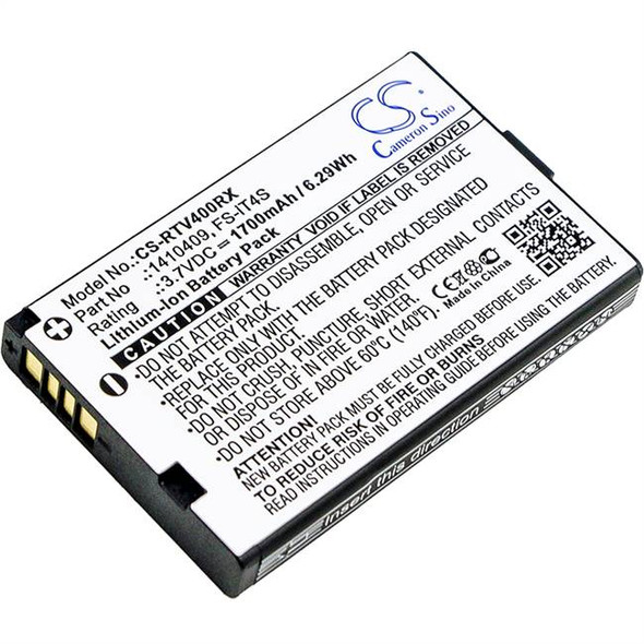 Battery for Reely GT4 EVO 1410409 FS-iT4S Remote Controller CS-RTV400RX 1700mAh