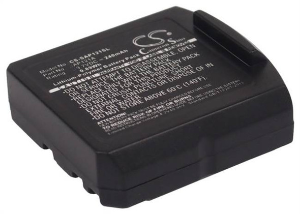 Wireless Headset Battery for Sarabec AP121A InfraLight Swing Digital TV IR 240mA