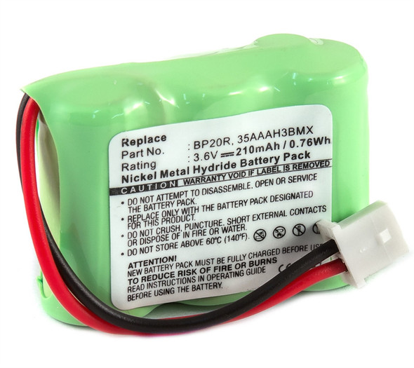 Replacement for Dogtra BP20R Ni-MH Dog Collar Receiver Battery