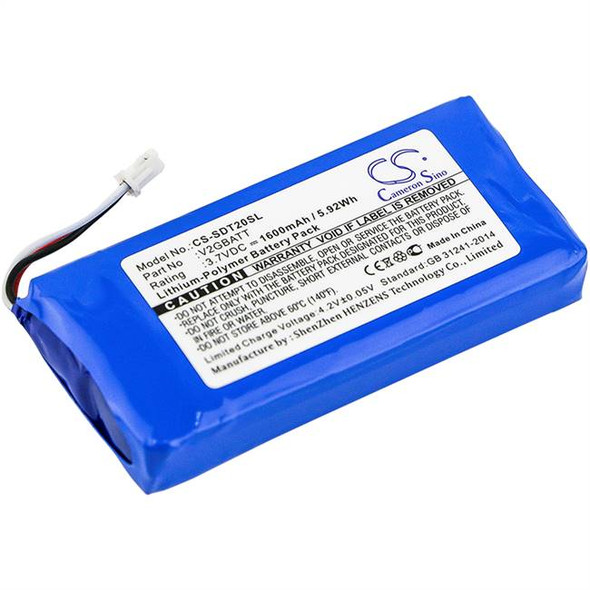 Battery for SportDOG TEK 2.0 GPS Dog Collar TEK-2L TEK-V2LT V2GBATT CS-SDT20SL