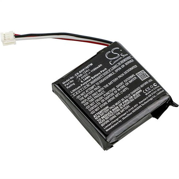 Two-Way Radio Battery for Horizon FNB-124LI Standard HX150 CS-SHX150TW 1100mAh