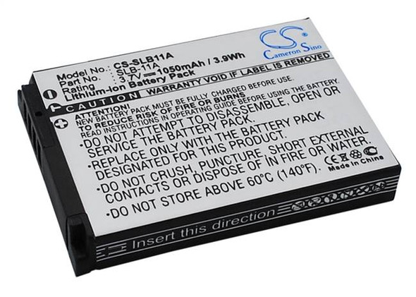 Battery for Samsung EX1 ST1000 TL240 WB100 WB550 WB5500 EA-SLB11A SLB11A SLB-11A