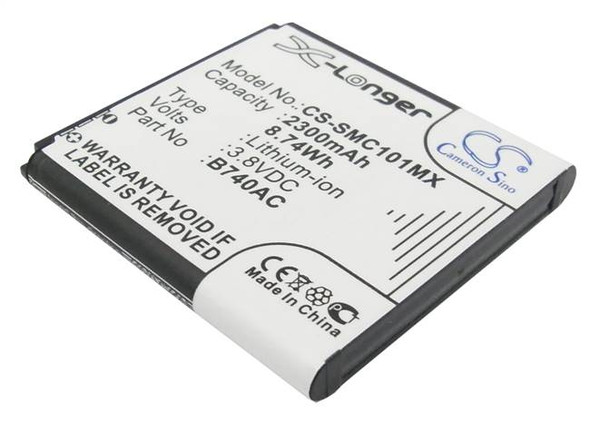 Battery for Samsung Galaxy K S4 Zoom NX Mini B740AC B740AE EB-K740AEWEG 2300mAh