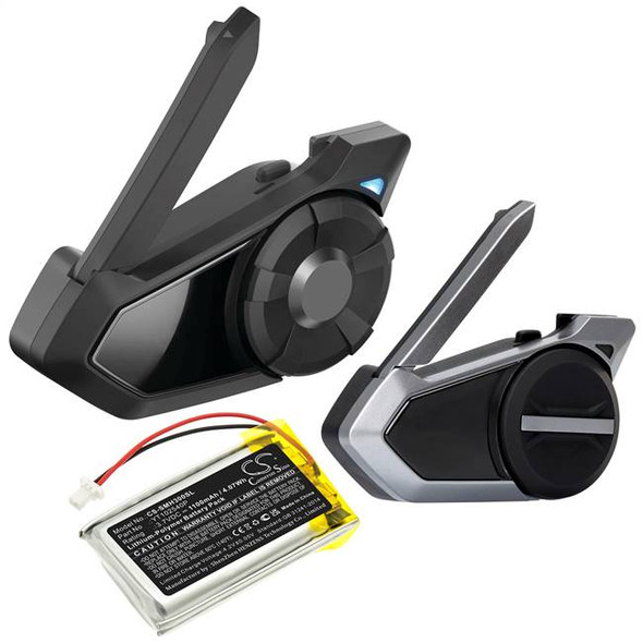 Battery for Sena 30K 50S SP46 YT102540P Wireless Headset CS-SMH300SL 1100mAh