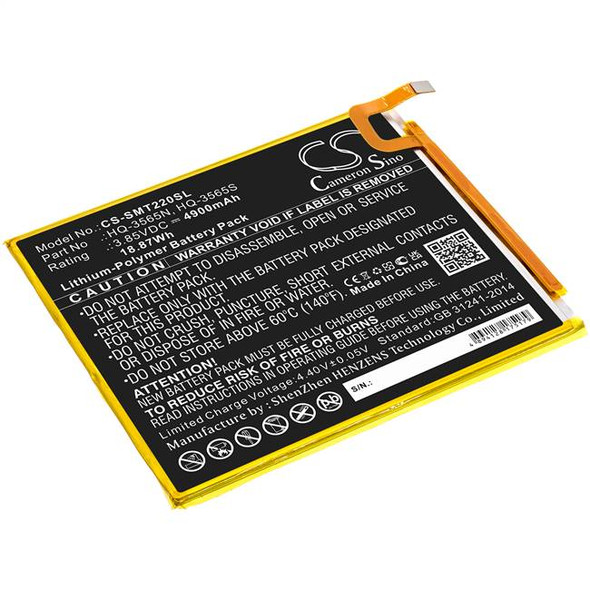 Battery for Samsung Galaxy Tab A7 Lite 8.7 SM-T220 SM-T225 HQ-3565N HQ-3565S