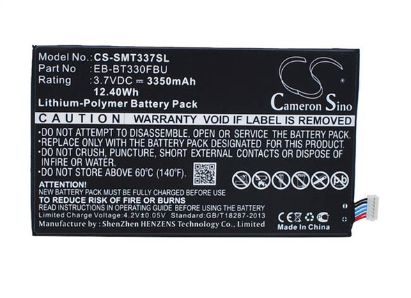 Battery for Samsung Galaxy Tab 4 8.0 Tab4 8.0" SM-T330NU SM-T337A EB-BT330FBU