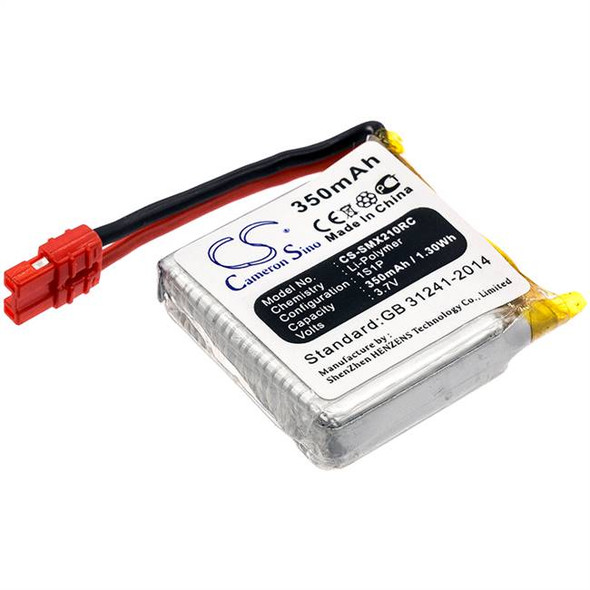 Battery for SYMA X21 X21S X21W X21-S CS-SMX210RC Quad Drone 3.7v 350mAh 1.30Wh