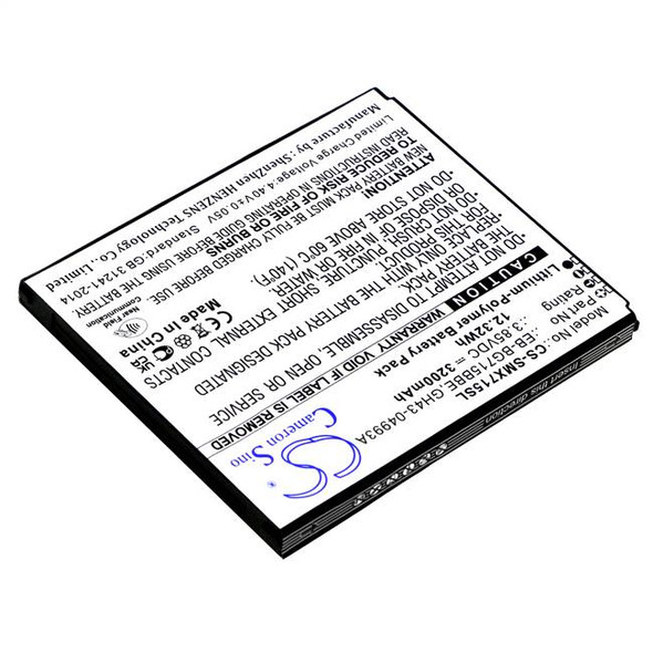 Battery for Samsung Galaxy Xcover Pro SM-G715 SM-G715U EB-BG715BBE GH43-04993A