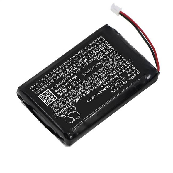 Battery for Sony DualShock CUH-ZCT2 CUH-ZCT2J CUH-ZCT2J25 LIP1522-2J 1800mAh