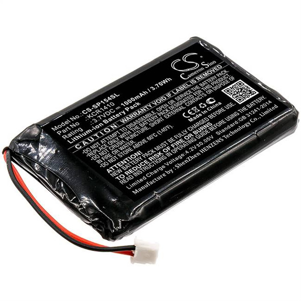 Battery for Sony CUH-ZCT2 CUH-ZCT2E ZCT2J PlayStation 4 PS4 Controller KCR1410