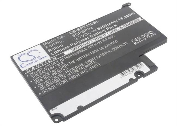 Battery for Sony SGPT111CN SGPT112CN Tablet S1 S2 SGPBP02 CS-SPT112SL 3.7v 5000