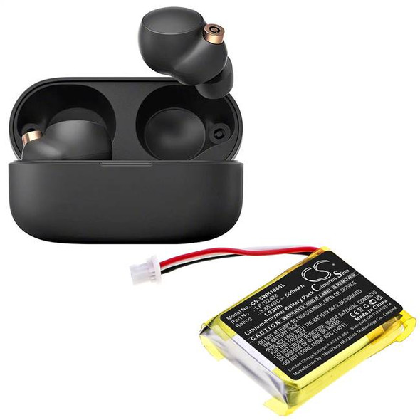 Battery for Sony WF-1000XM4 Charging Case LP702428 CS-SWH104SL 3.85v 500mAh