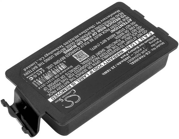 XL Battery for TSC Alpha 3R Portable Printer A3R-52048001 CS-THA300XL 3400mAh