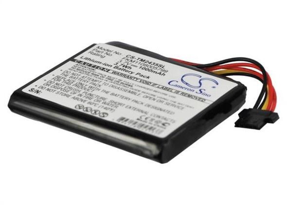 Battery for TomTom Go 2435 2535 LIVE 4CQ01 4CT4.001.01 4CT50 4EN42 4EN52 4EV52