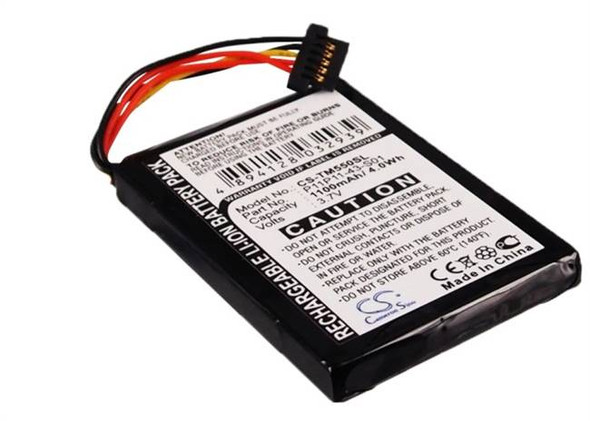 GPS Navigation Battery for TomTom P11P11-43-S01 8CP5.011.11 Go 550 Live 1100mAh