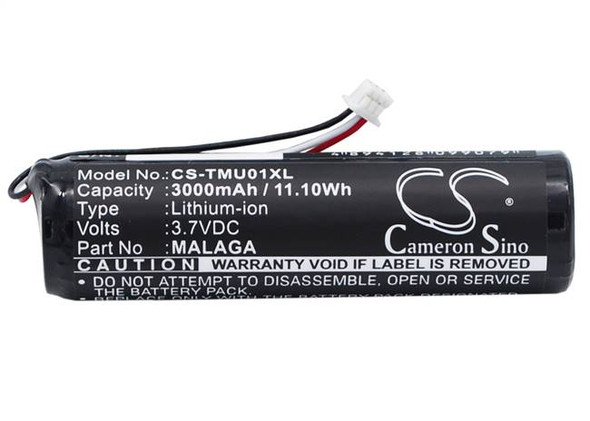 Battery for TomTom MALAGA 4GC01 4K00.001 4K00.13 Rider 2 2nd Edition GPS 3000mAh