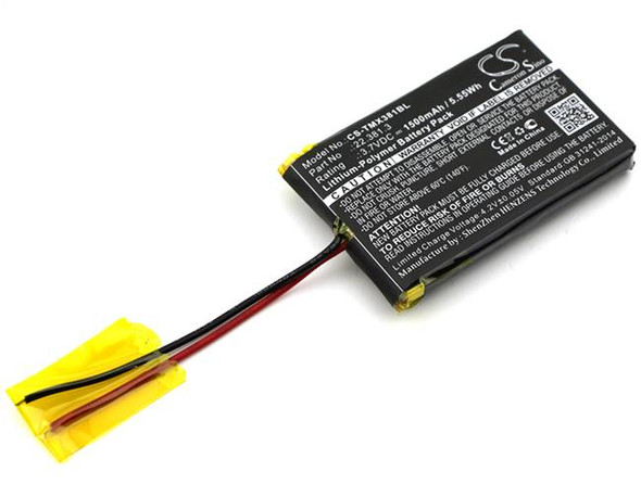 Battery for Teleradio Tele Radio TG-TX-MNL 22.381.3 Crane Remote Control 1500mAh