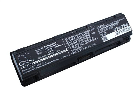 Battery for Toshiba Satellite L850 PA5023U-1BRS PA5024U-1BRS PABAS259 PABAS260