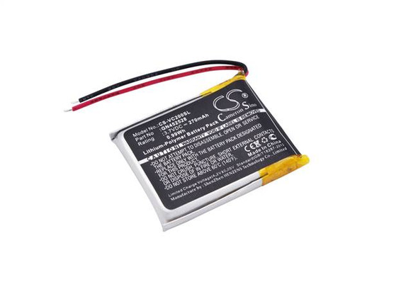 Battery for Voice Caddie GN452528 VC200 CS-VC200SL GOLF GPS Rangefinder 270mAh