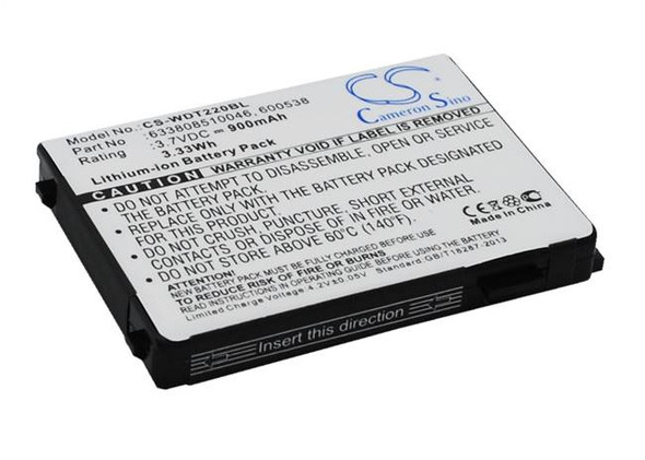Battery for Unitech 4006-0319 1400-202501G 201709 HT630 HT650 PT630 PT630D PT650