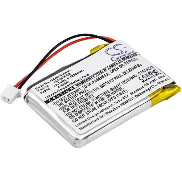 Battery for Dual 1ICP8/36/50 XGPS160 SkyPro GPS Receiver CS-XPS160SL 1250mAh NEW