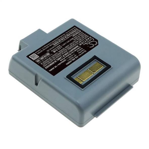 Battery for Zebra QL420+ QL420 Plus AT16293-1 Printer CS-ZBL420BX 7.4v 5200mAh