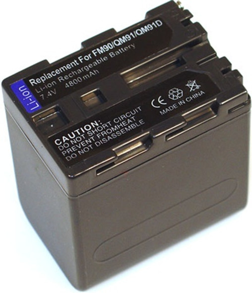 Battery for Sony NP-QM91D Handycam HVR-A1 DCR-HC14