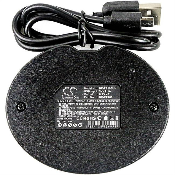Battery Charger for Sony A7R Mark 3 III Alpha A7 A9 ILCE-7M3 BC-QZ1 NP-FZ100 NEW