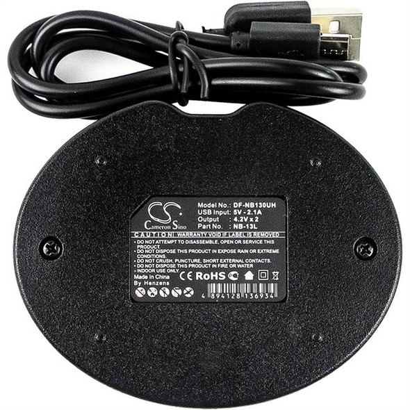 Battery Charger for Canon IXUS 700 750 i i5 II IIs IXY CB-2LH CB-2LHT NB-13L
