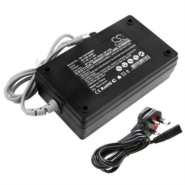 Battery Charger for Topcon GPT-3000 GTS-330 51730 BT-G1 TBB-2 w/ UK Power plug