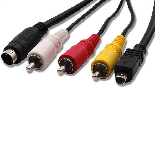 AV Cable for Sony VMC-15FS S-Video RCA DCR-SR47 AV Cable for Sony VMC-15FS S-Video RCA DCR-SR47
